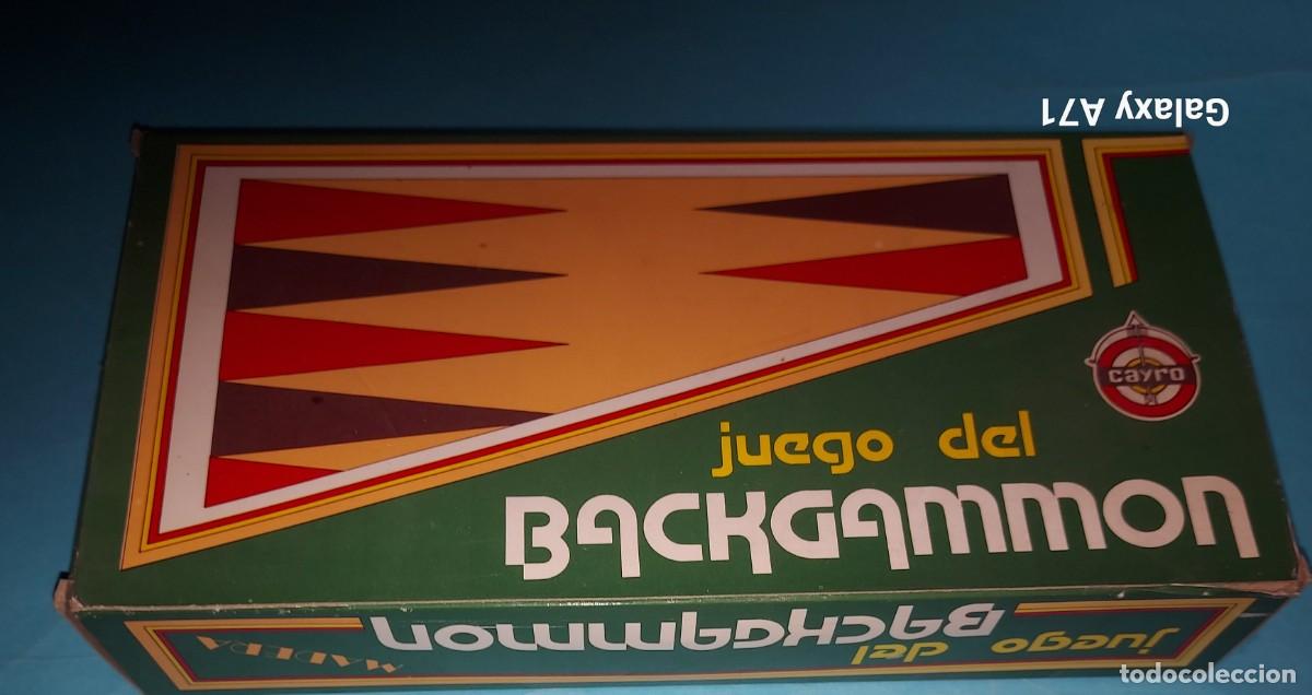 Juegos de mesa: JUEGO BACKGAMMON DE EL CAYRO - Foto 3