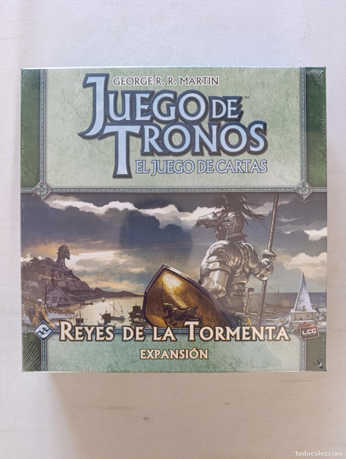 Brettspiele: JUEGO DE TRONOS EL JUEGO DE CARTAS - REYES DE LA TORMENTA - EXPANSION - LCG - NUEVO (156w)