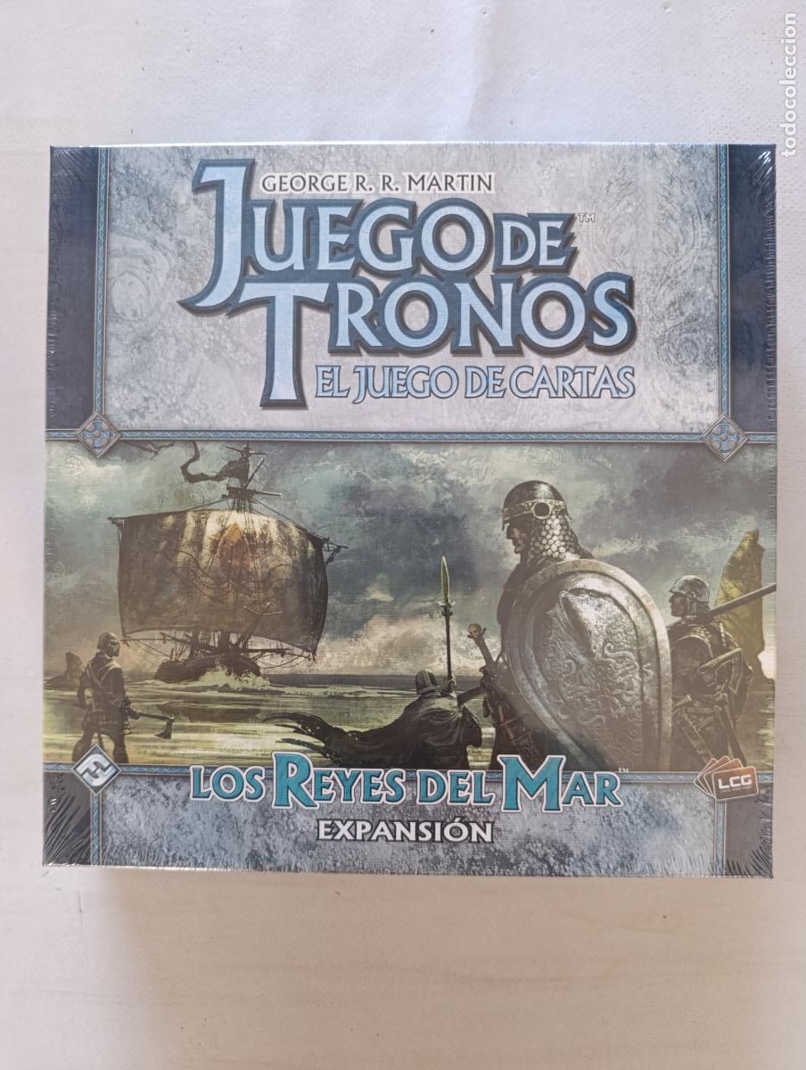 Brettspiele: JUEGO DE TRONOS EL JUEGO DE CARTAS - LOS REYES DEL MAR - EXPANSION - LCG - NUEVO (156w)