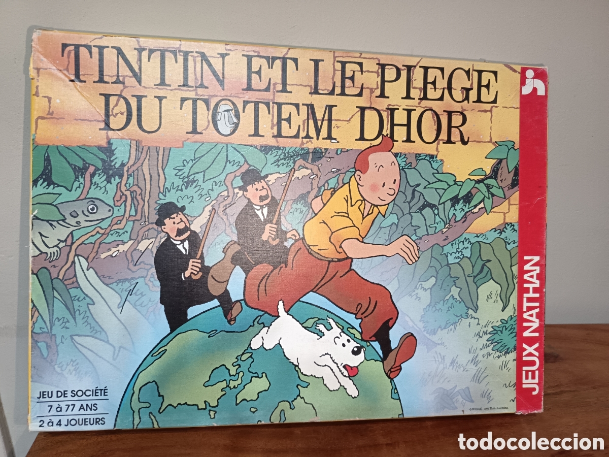 Juegos de mesa: Juego de mesa Tint&iacute;n: El T&oacute;tem de Hor