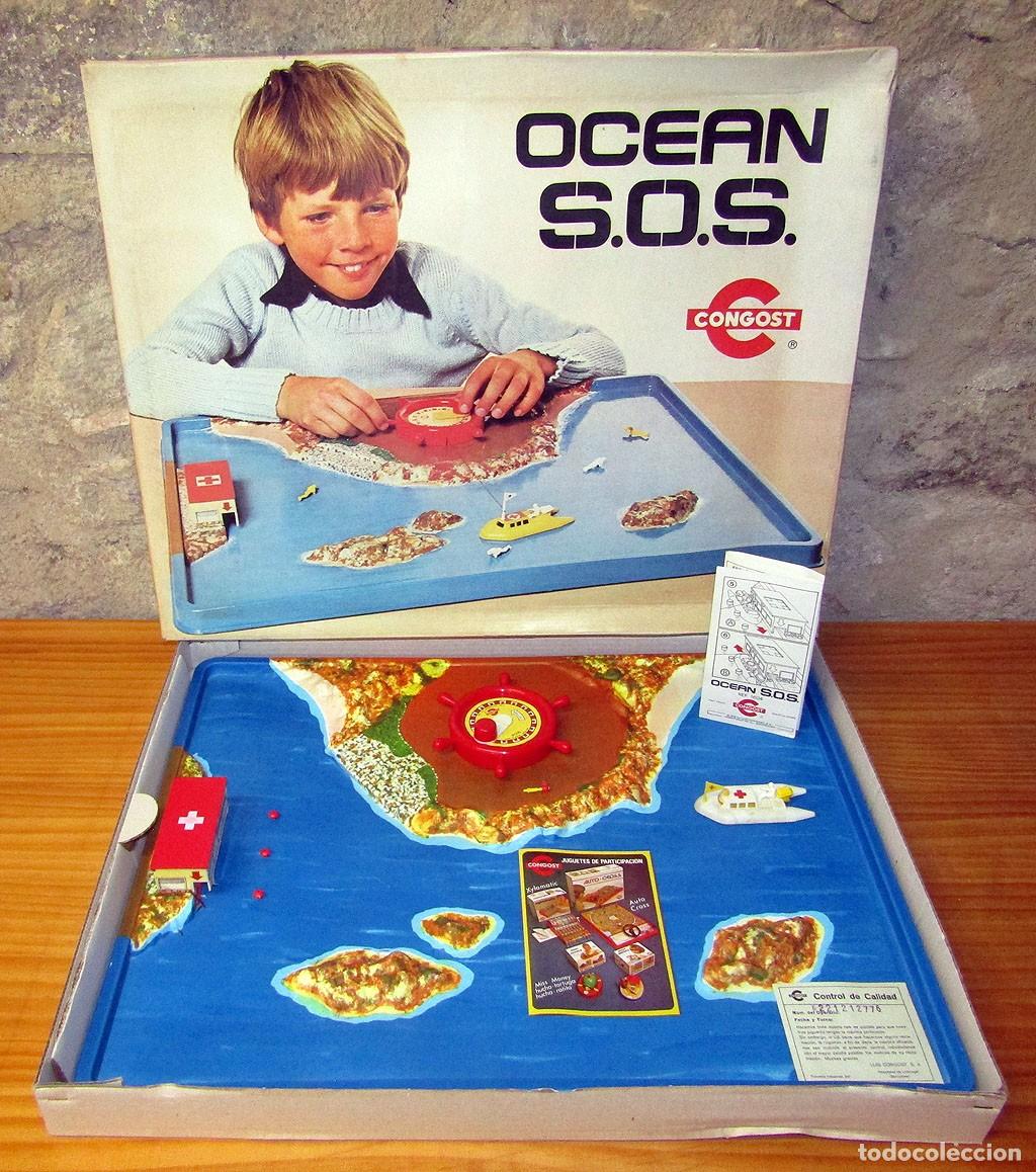 Brettspiele: OCEAN SOS DE CONGOST - NUEVO Y EN SU CAJA ORIGINAL - A&Ntilde;O 1976 - CON INSTRUCCIONES Y CATALOGO