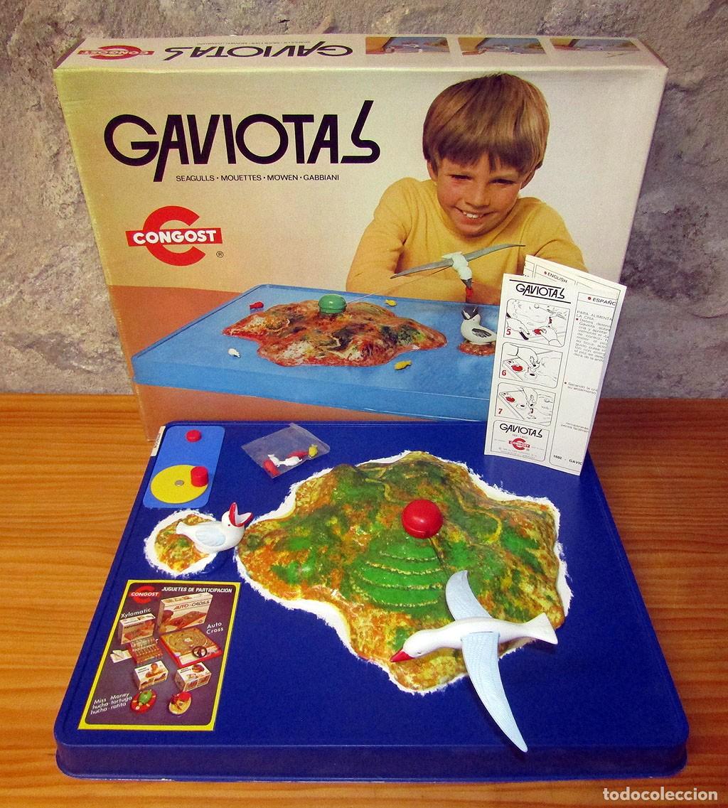 Juegos de mesa: GAVIOTAS DE CONGOST - NUEVO Y EN SU CAJA ORIGINAL - A&Ntilde;O 1976 - CON INSTRUCCIONES Y CATALOGO
