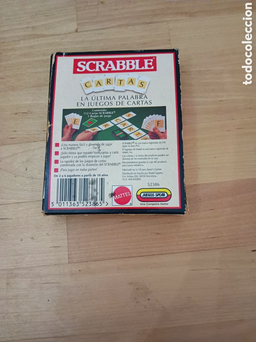 Juegos de mesa: JUEGO DE CARTAS SCRABBLE - Foto 5