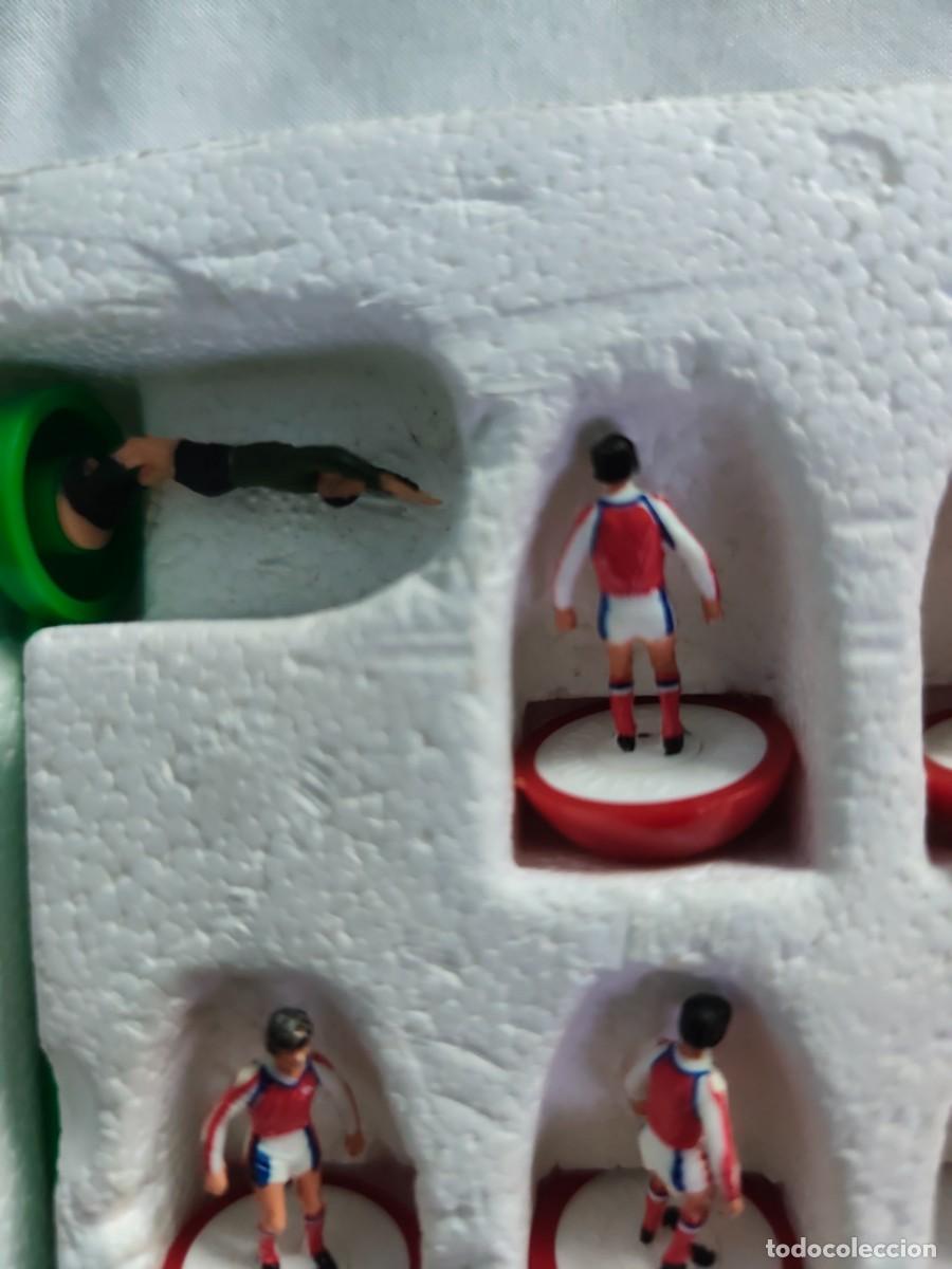 Juegos de mesa: Subbuteo Borras sin caja. Arsenal - Foto 3