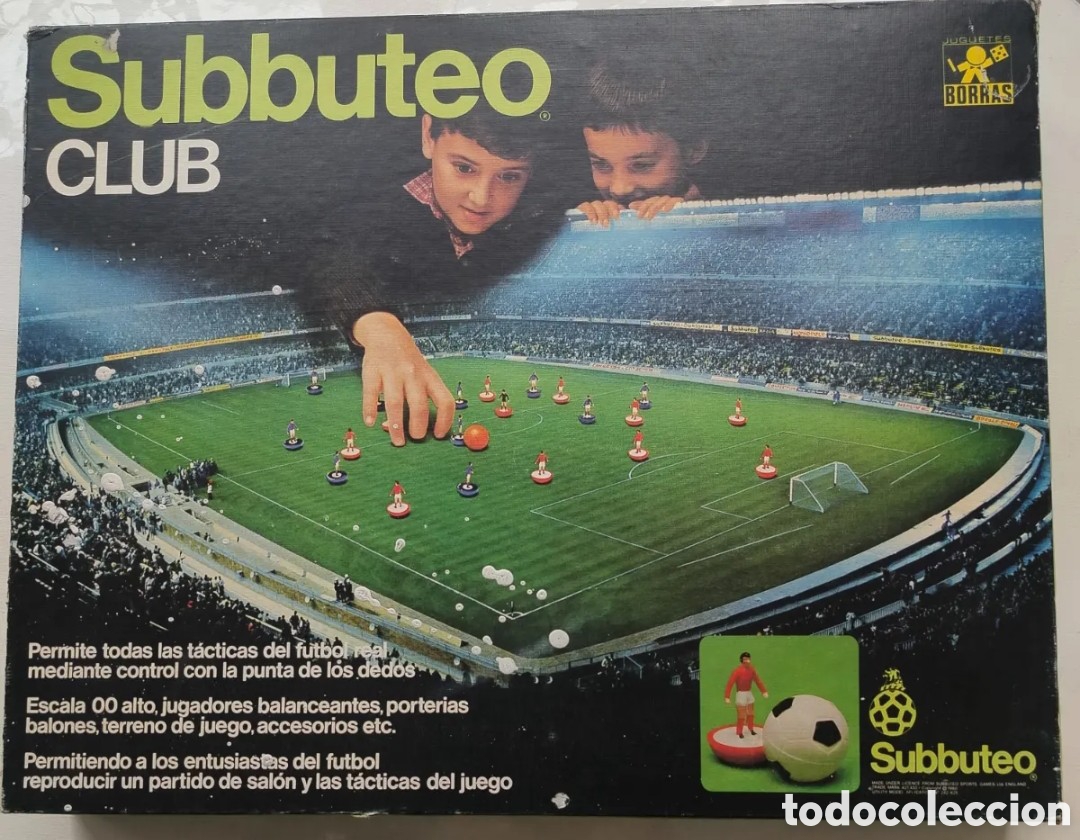 Jeux de table: Juego Subbuteo de Borras. A&ntilde;os 80.