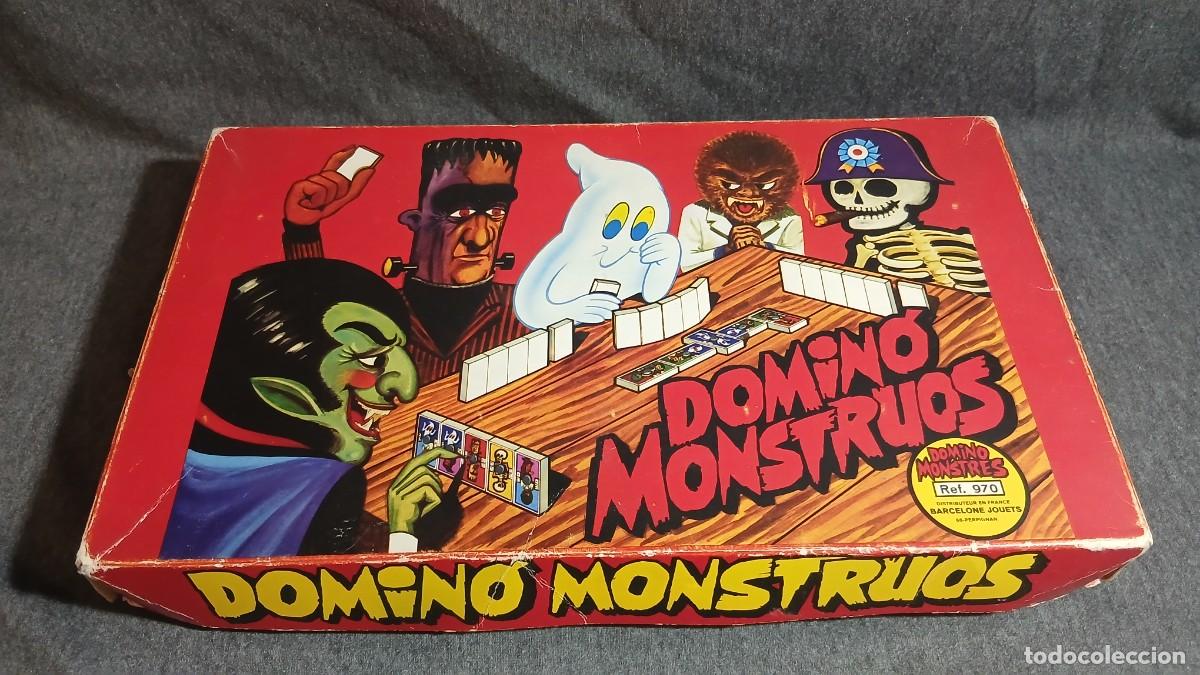 Juegos de mesa: DOMINO MONSTRUOS AIRGAM CON CAJA - Foto 1