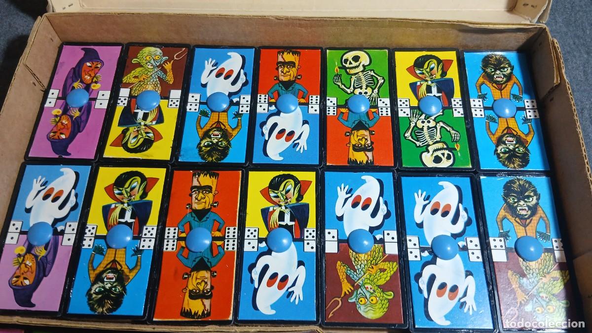 Juegos de mesa: DOMINO MONSTRUOS AIRGAM CON CAJA - Foto 7