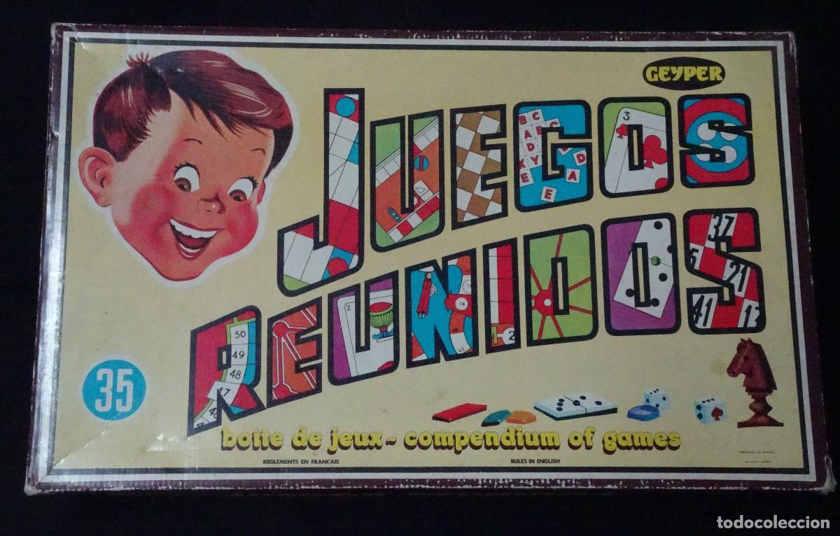 Juegos de mesa: ANTIGUO JUEGO DE MESA, JUEGOS REUNIDOS GEYPER, NUMERO 35, VER FOTOS