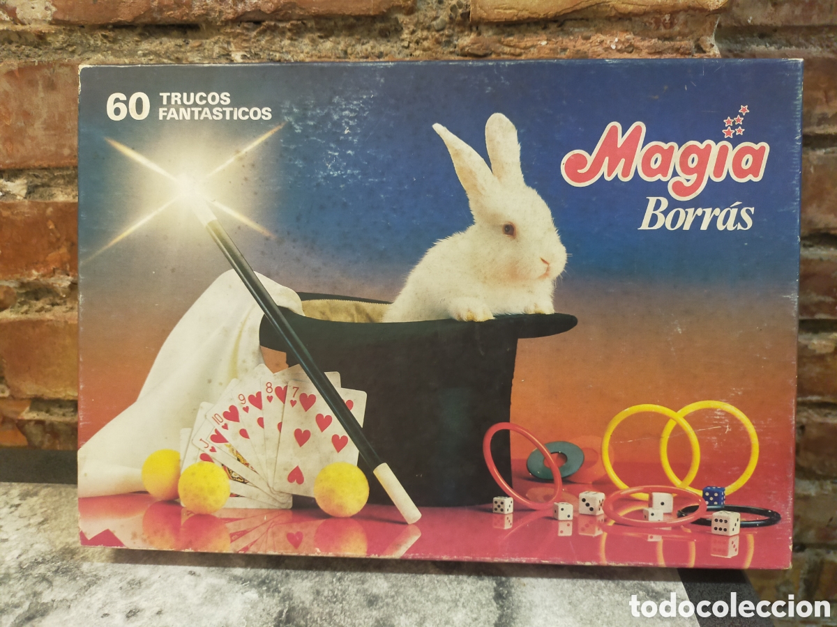 Juegos de mesa: juego Magia Borr&aacute;s: 60 Trucos Fant&aacute;sticos (Referencia 8506), fabricado en Espa&ntilde;a