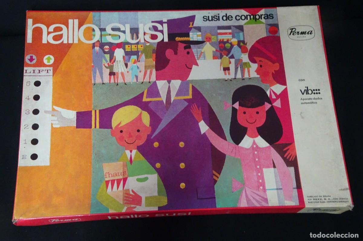 Juegos de mesa: ANTIGUO JUEGO DE MESA, HALLO SUSI, SUSI DE COMPRAS, PERMA, VER FOTOS