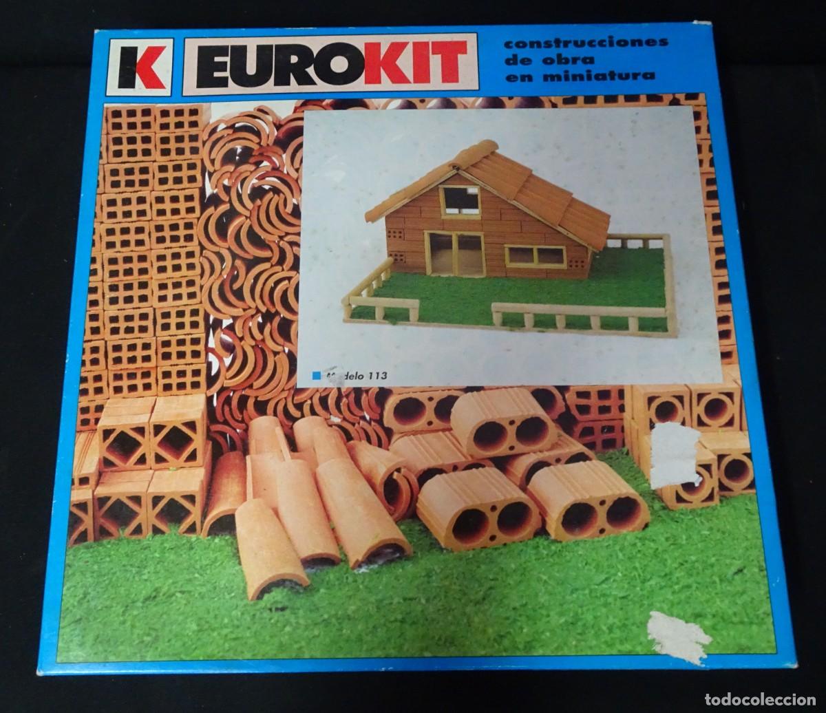 Juegos de mesa: ANTIGUO JUEGO DE MESA, EUROKIT, CONSTRUCCIONES DE OBRA EN MINIATURA ,MODELO 113, VER FOTOS