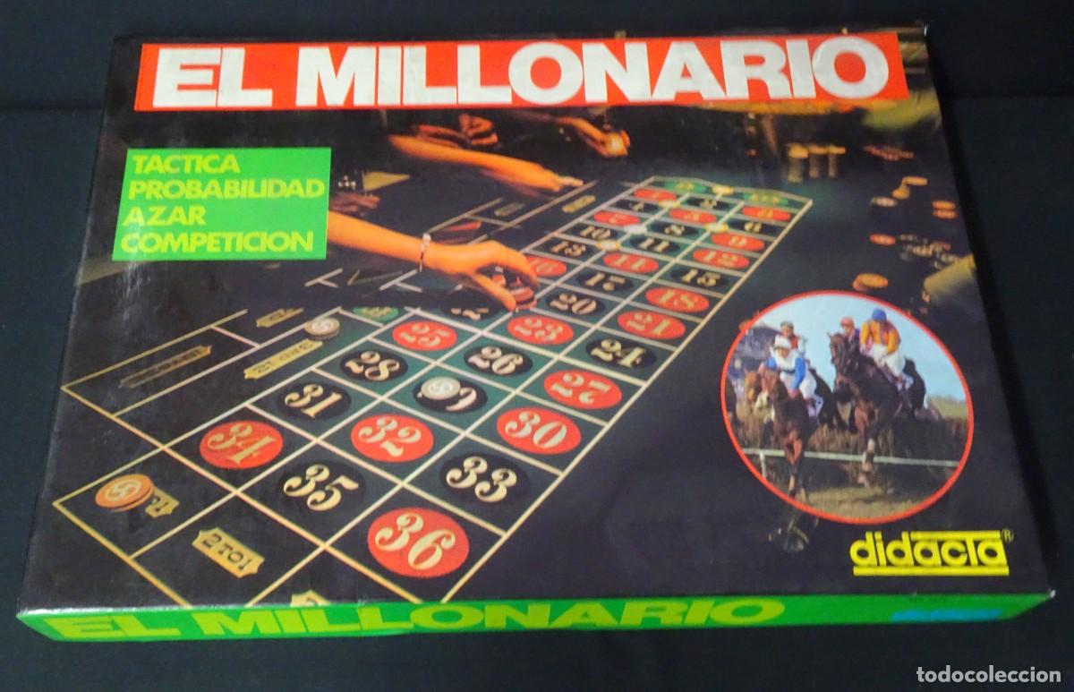 Juegos de mesa: ANTIGUO JUEGO DE MESA, EL MILLONARIO , DIDACTA, VER FOTOS