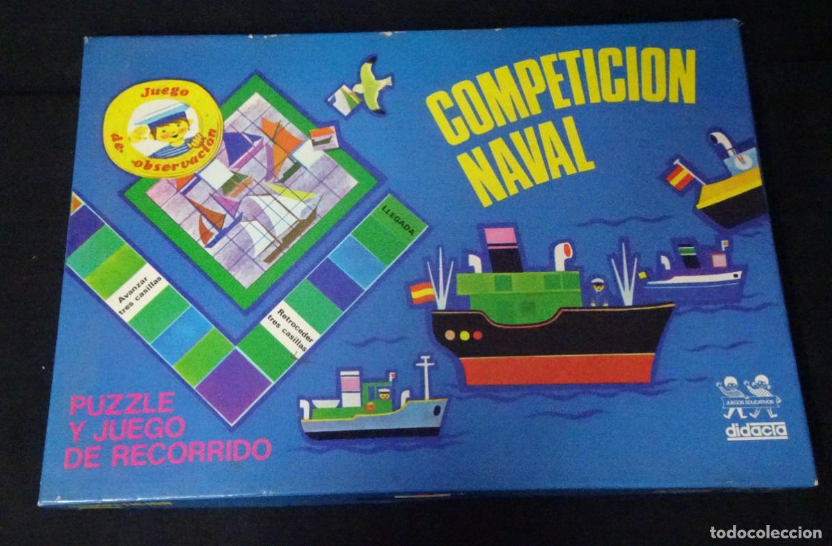Juegos de mesa: ANTIGUO JUEGO DE MESA, COMPETICI&Oacute;N NAVAL , DIDACTA, VER FOTOS