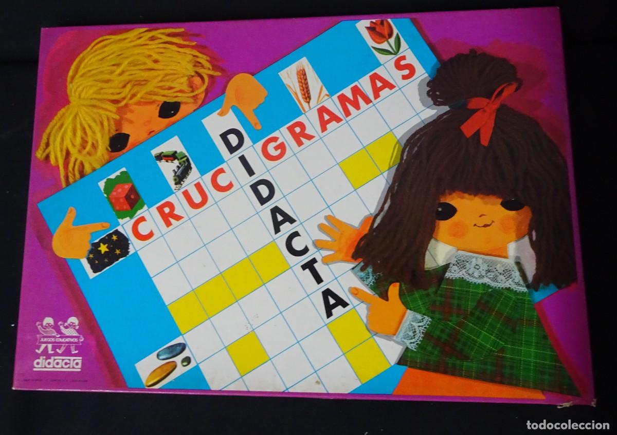 Juegos de mesa: ANTIGUO JUEGO DE MESA, CRUCIGRAMAS , DIDACTA , VER FOTOS