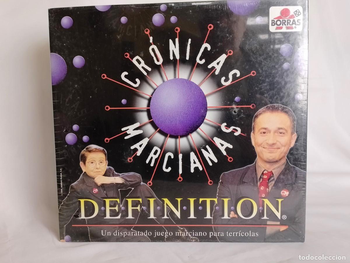 Juegos de mesa: CRONICAS MARCIANAS &rdquo;DEFINITION&rdquo;. JUEGO DE MESA DE BORRAS. A&Ntilde;O 1999. PRECINTADOO