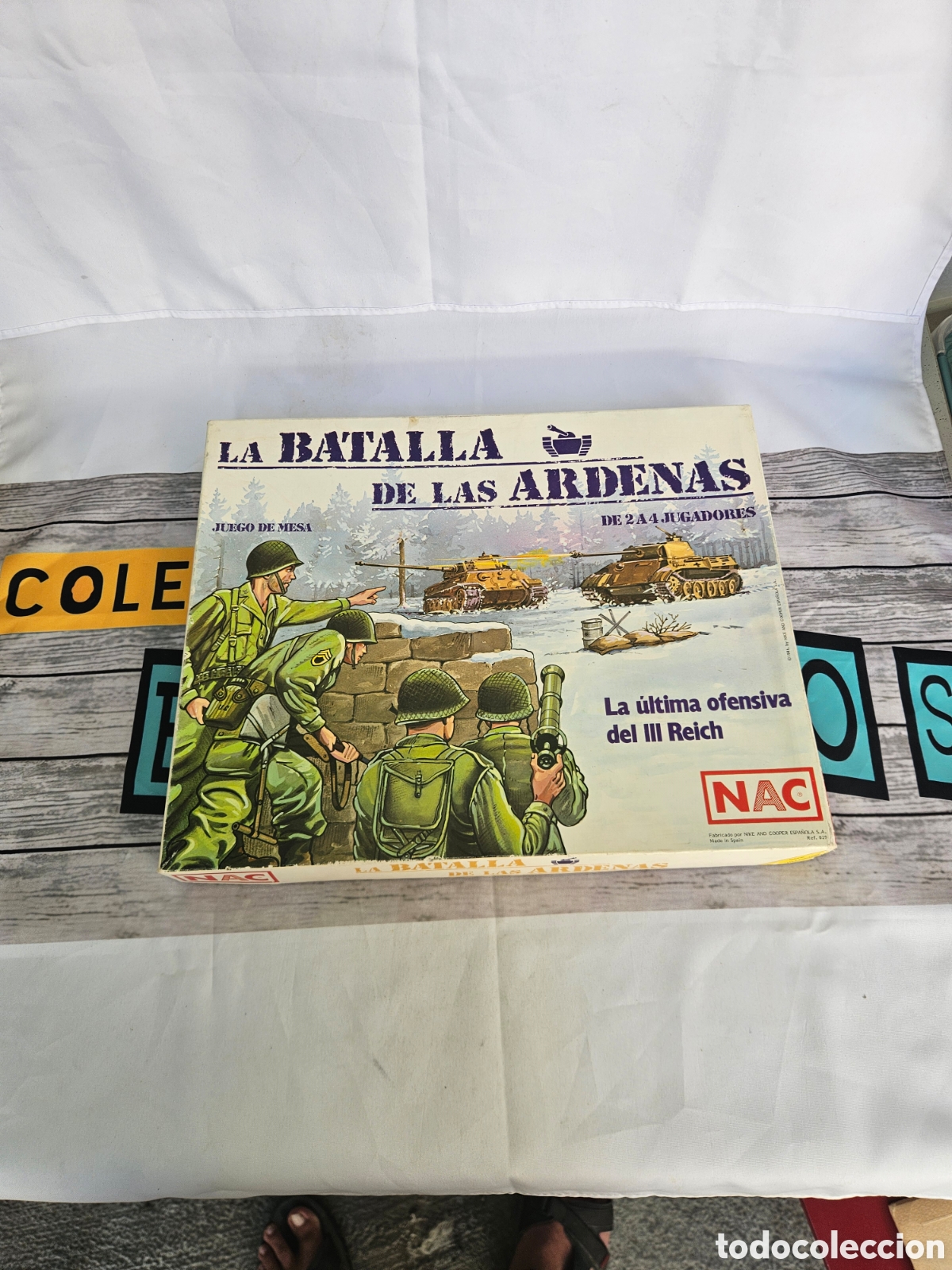 Brettspiele: JUEGO LA BATALLA DE LAS ARDENAS. LA ULTIMA OFENSIVA DEL III REICH. NAC. WAR GAMES