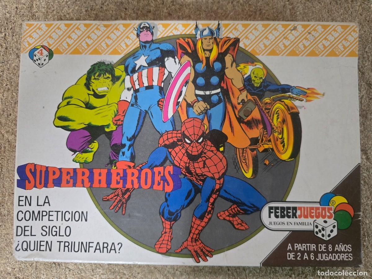 Juegos de mesa: Juego Superheroes ref.904.Feber Juegos