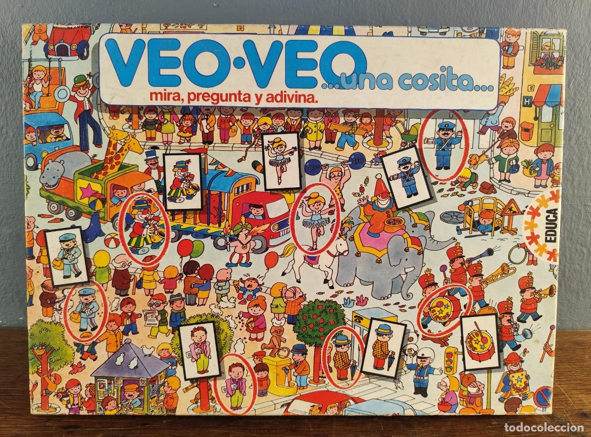 Juegos de mesa: Juego de mesa vintage EDUCA VEO-VEO
