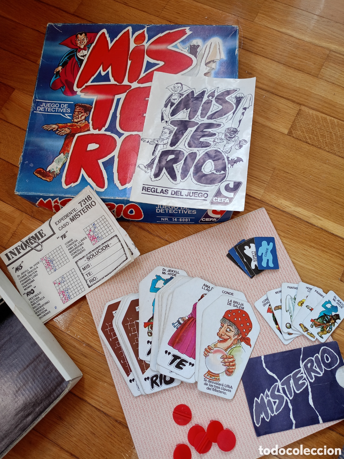 Juegos de mesa: Juego de mesa Misterio de cefa
