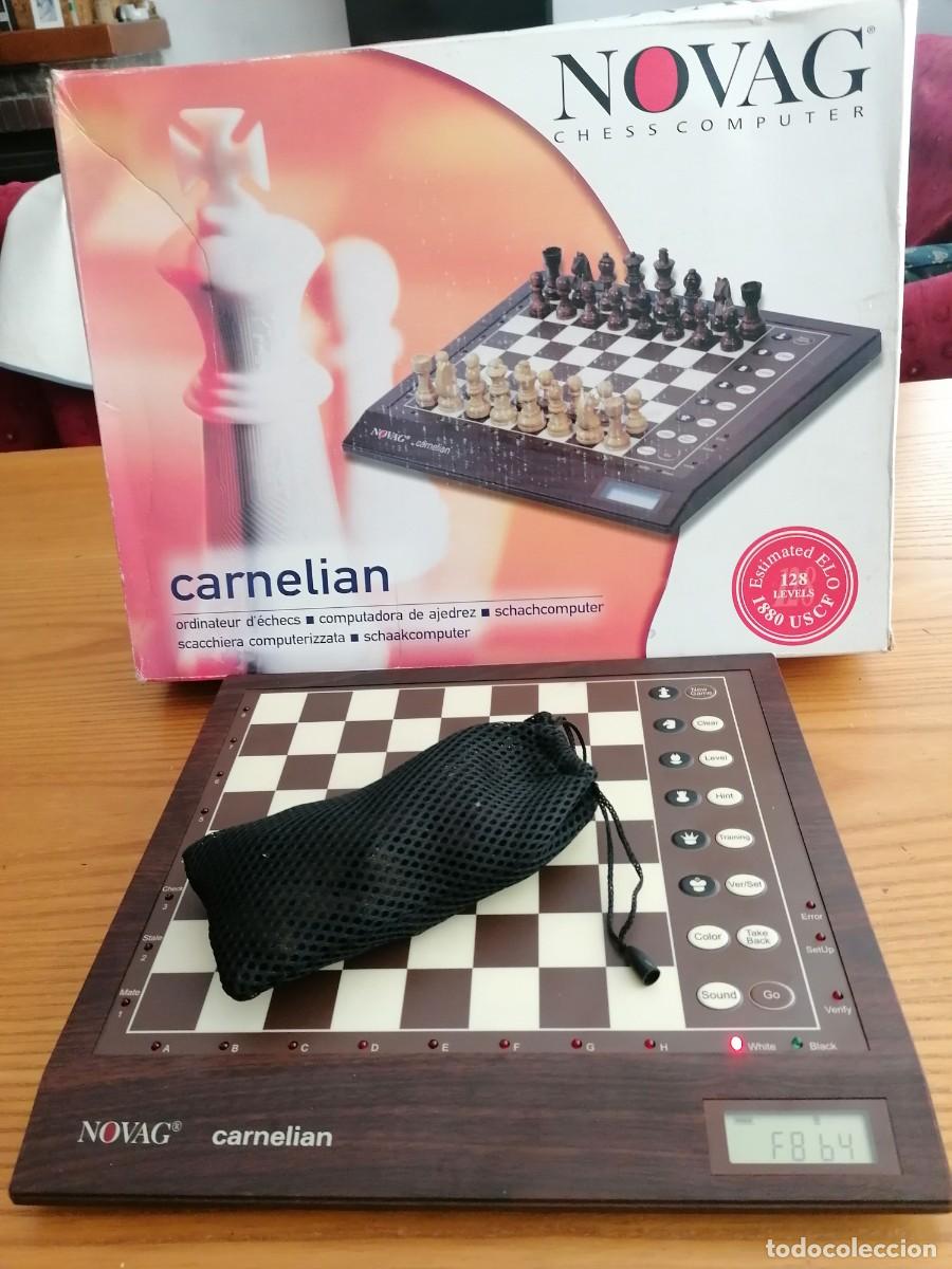 Juegos de mesa: Ajedrez electr&oacute;nico Novag Carnelian - Foto 1