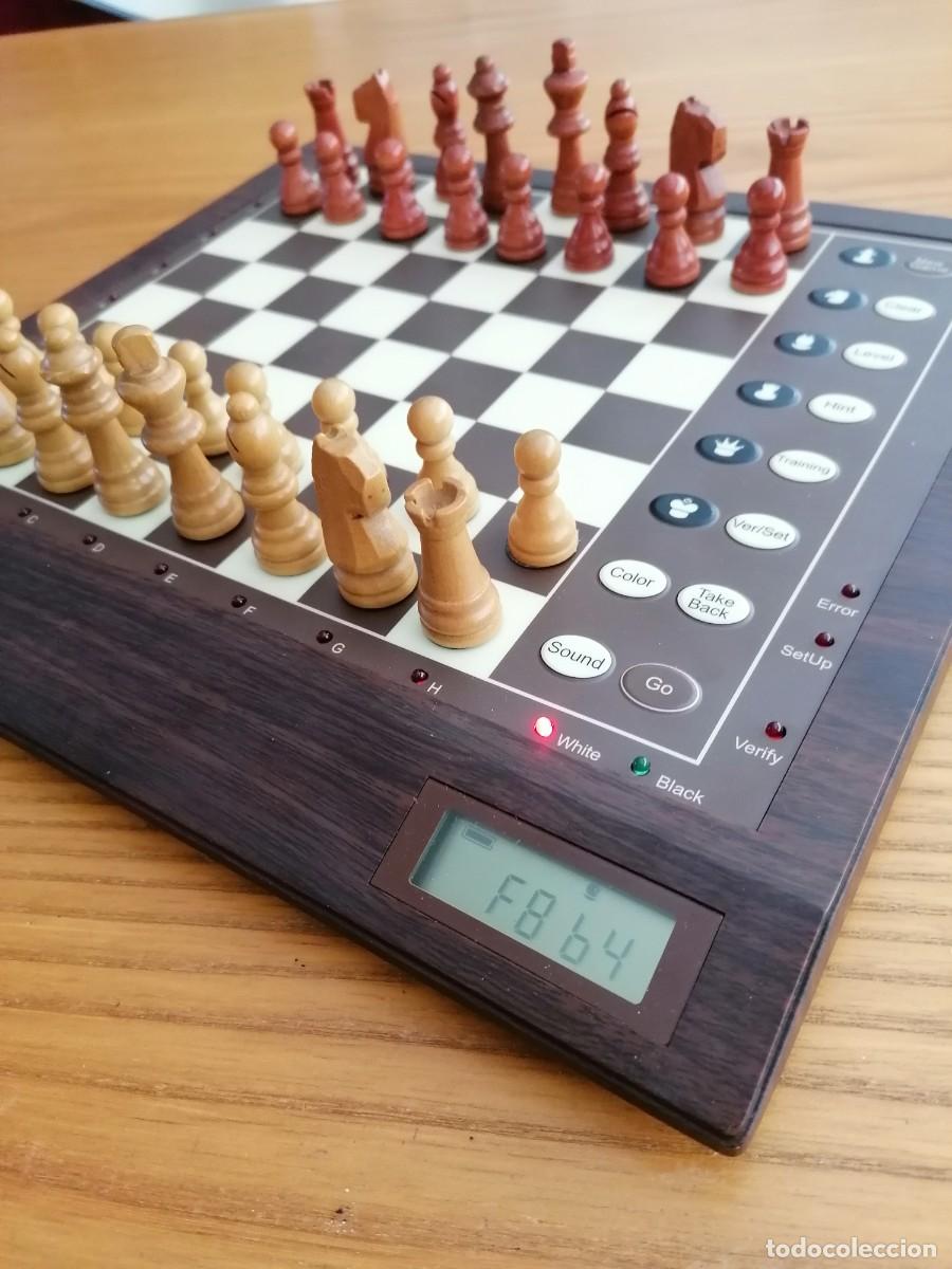 Juegos de mesa: Ajedrez electr&oacute;nico Novag Carnelian - Foto 2