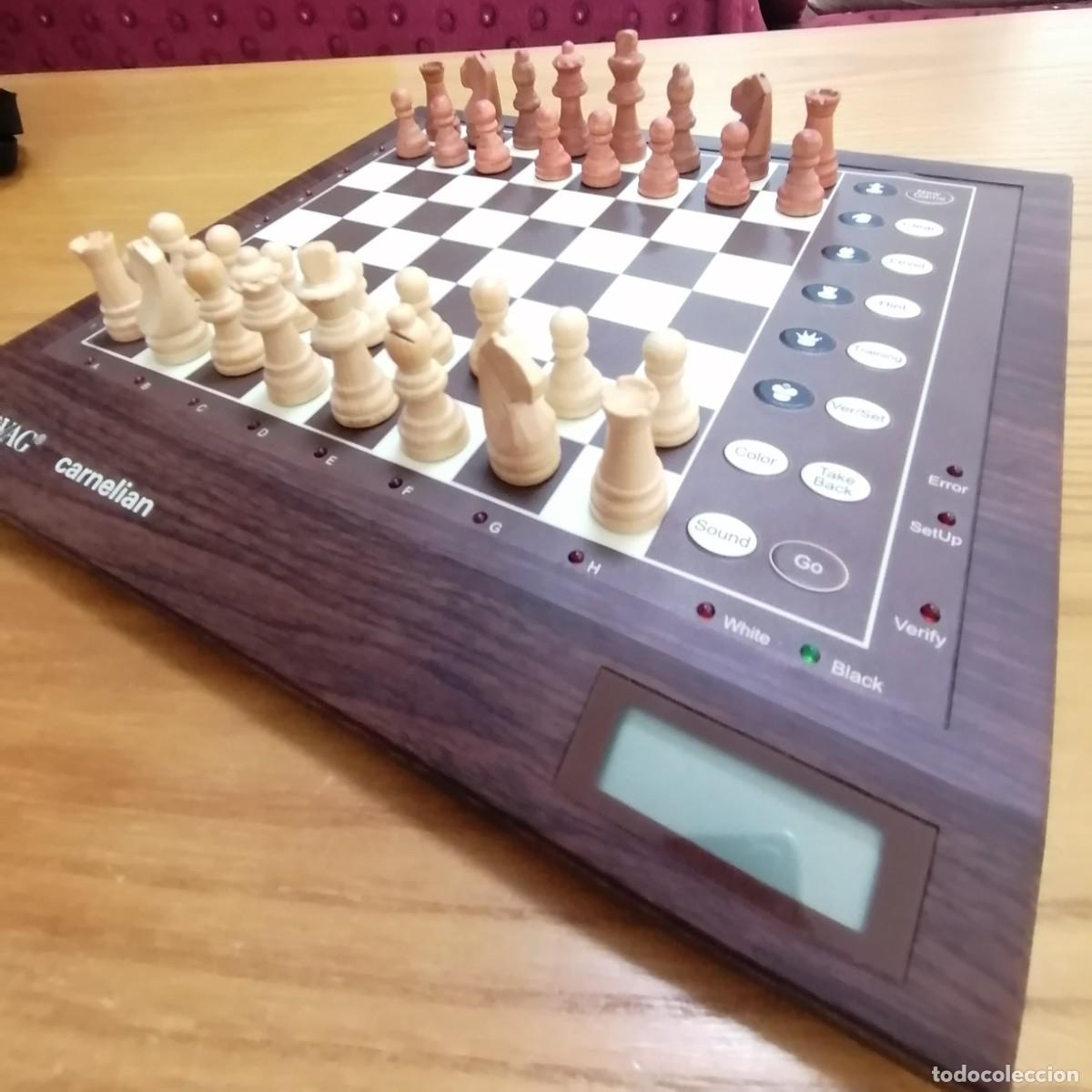 Juegos de mesa: Ajedrez electr&oacute;nico Novag Carnelian - Foto 5