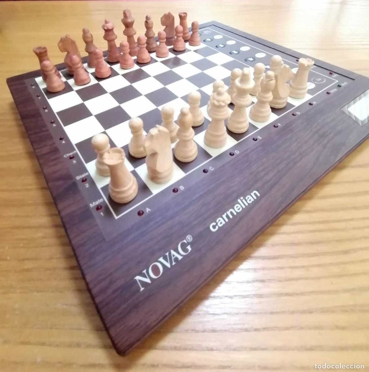 Juegos de mesa: Ajedrez electr&oacute;nico Novag Carnelian - Foto 6