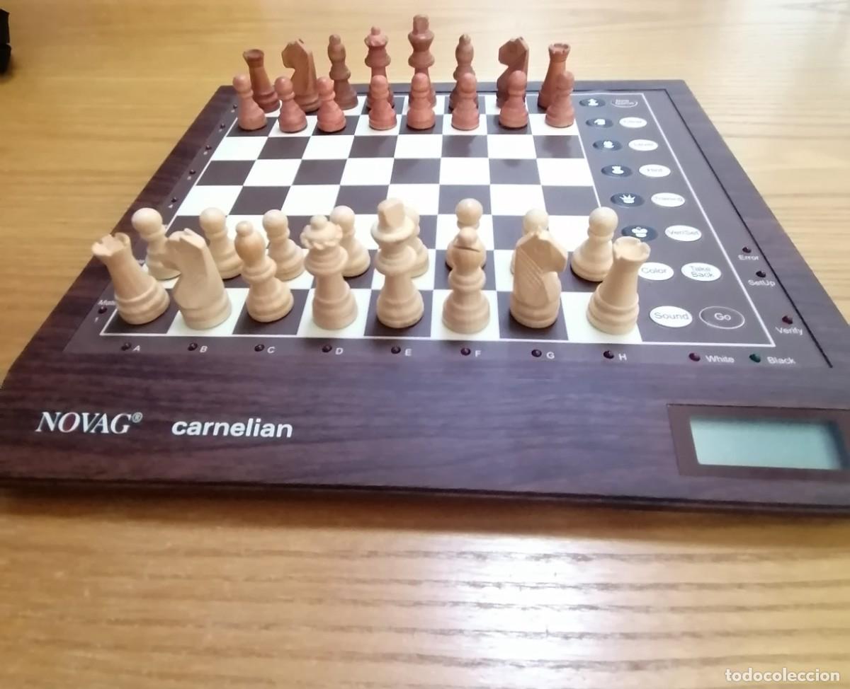 Juegos de mesa: Ajedrez electr&oacute;nico Novag Carnelian - Foto 7