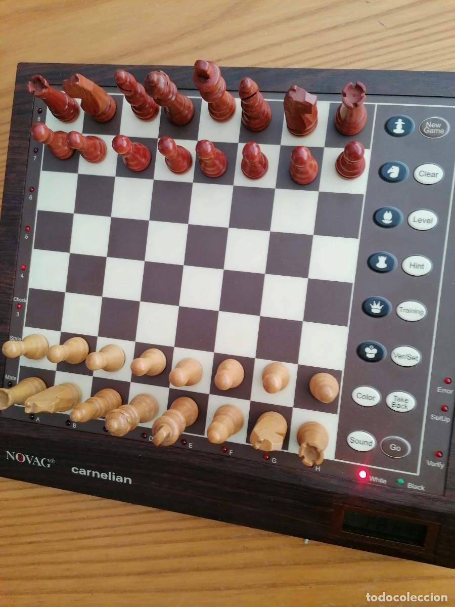 Juegos de mesa: Ajedrez electr&oacute;nico Novag Carnelian - Foto 11