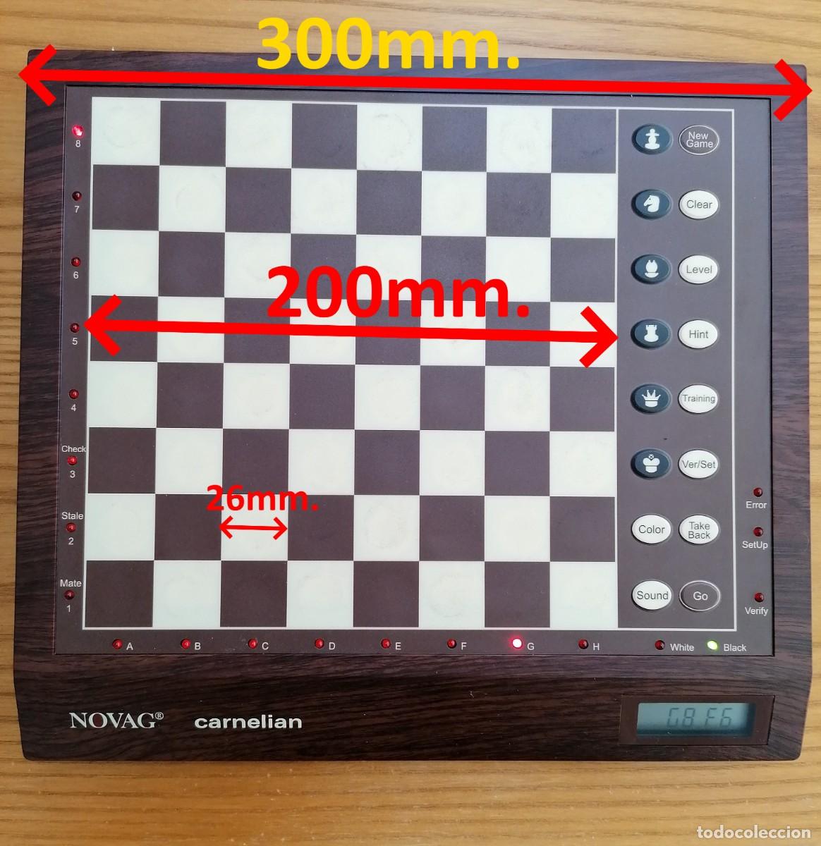 Juegos de mesa: Ajedrez electr&oacute;nico Novag Carnelian - Foto 13