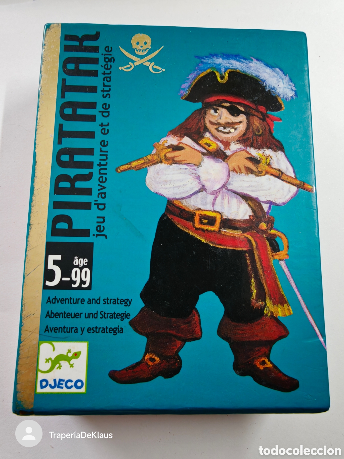 Juegos de mesa: Juego de cartas Piratatak (Djeco) - car124