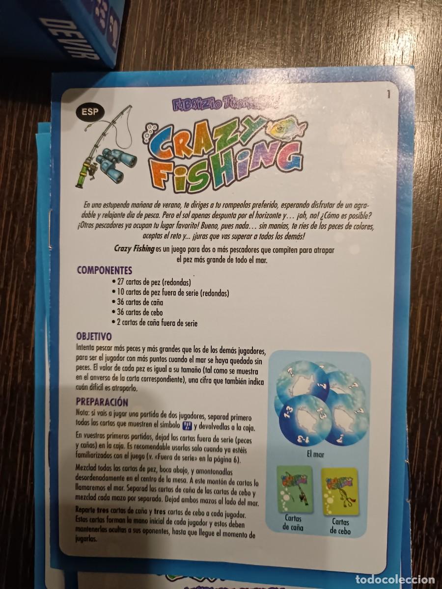 Juegos de mesa: Crazy Fishing Devir juego de cartas - Foto 3