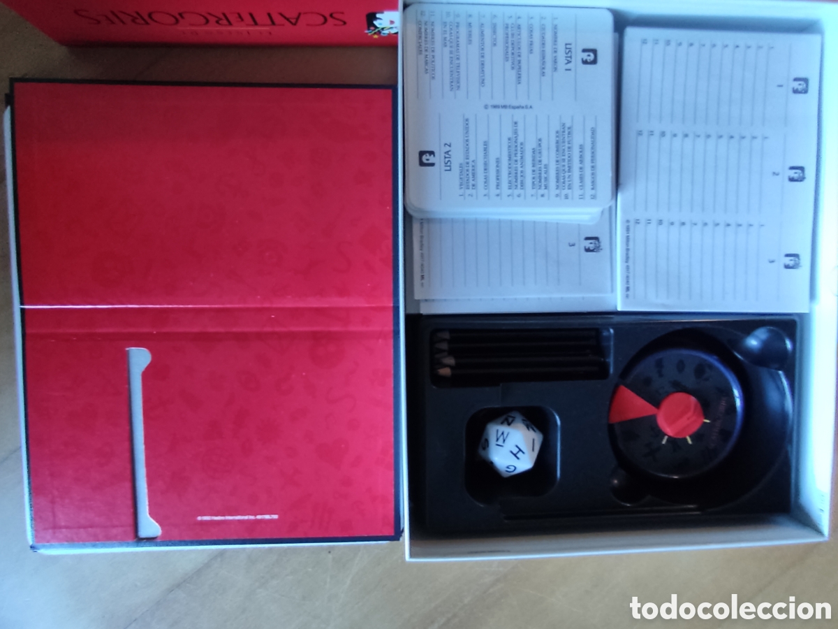 Juegos de mesa: Juego de mesa Scattergories 1992 Completo - Foto 2