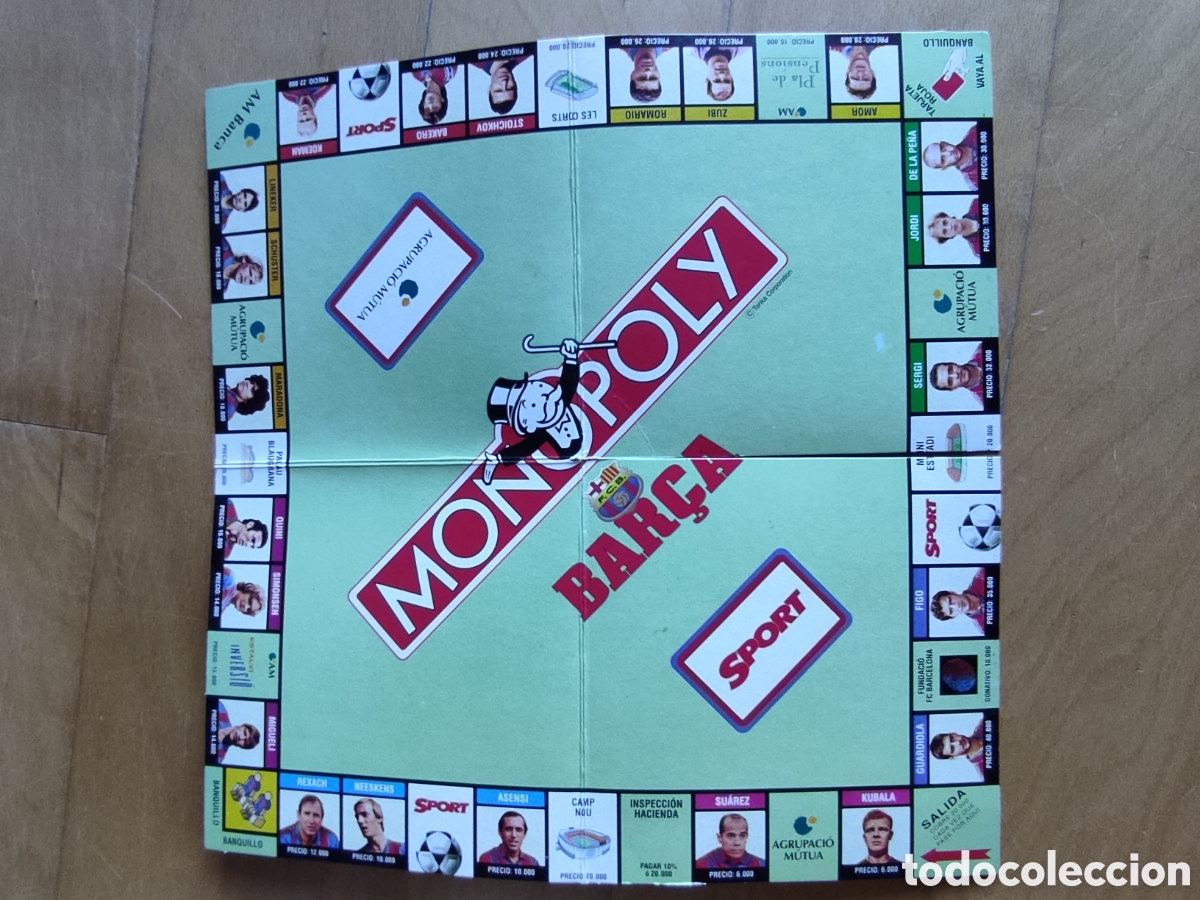 Juegos de mesa: Juego de Mesa Monopoly Bar&ccedil;a 1996 - Foto 2