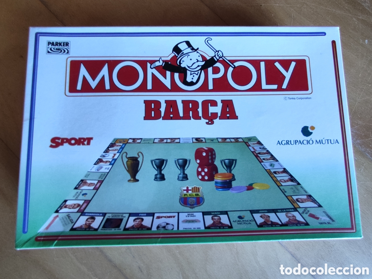 Juegos de mesa: Juego de Mesa Monopoly Bar&ccedil;a 1996 - Foto 1