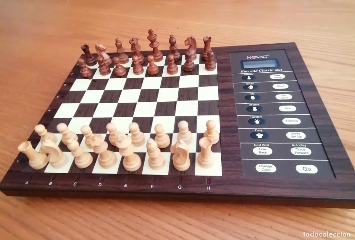 Juegos de mesa: Ajedrez electr&oacute;nico Novag EMERALD CLASSIC plus. - Foto 2