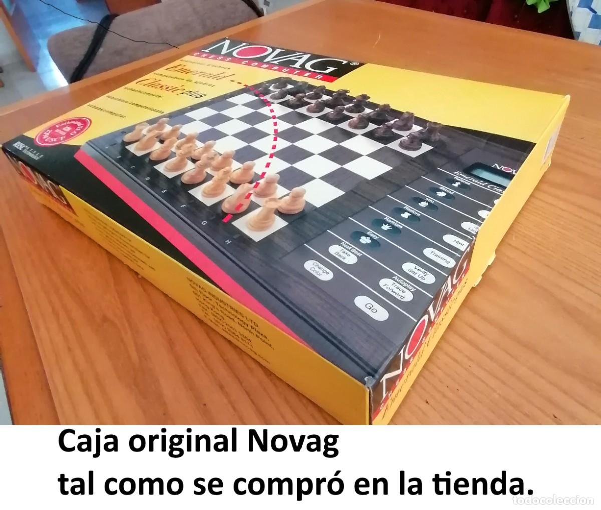 Juegos de mesa: Ajedrez electr&oacute;nico Novag EMERALD CLASSIC plus. - Foto 6