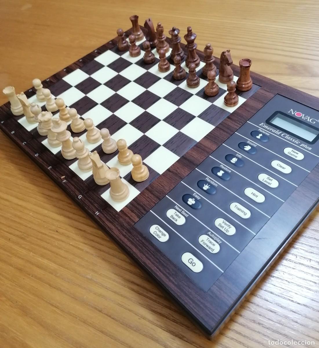 Juegos de mesa: Ajedrez electr&oacute;nico Novag EMERALD CLASSIC plus. - Foto 14