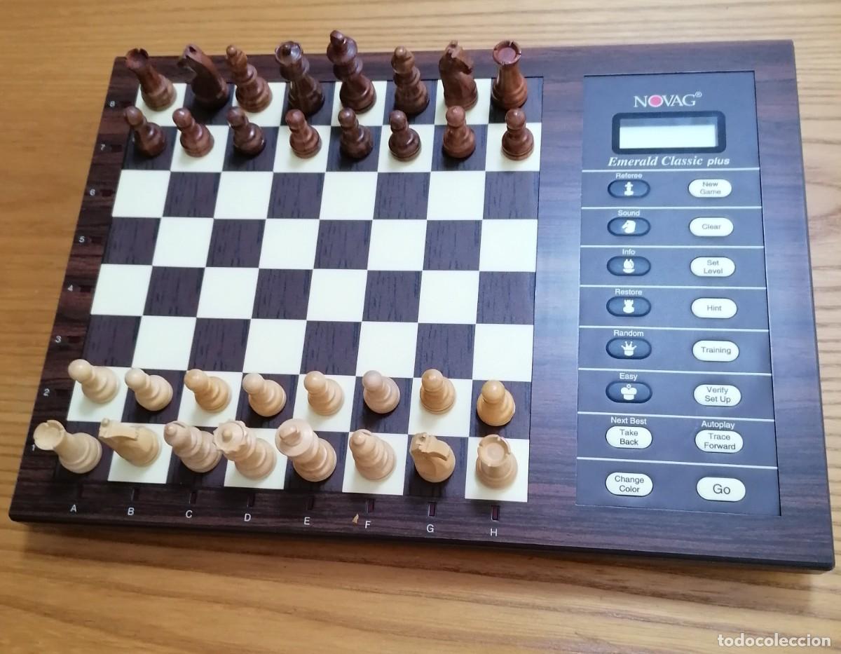 Juegos de mesa: Ajedrez electr&oacute;nico Novag EMERALD CLASSIC plus. - Foto 15