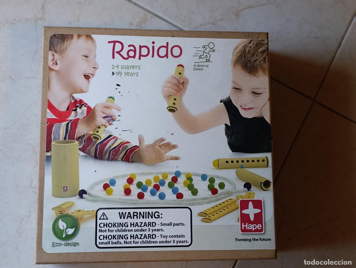Juegos de mesa: Hape Rapido juego de rapidez de bamb&uacute;