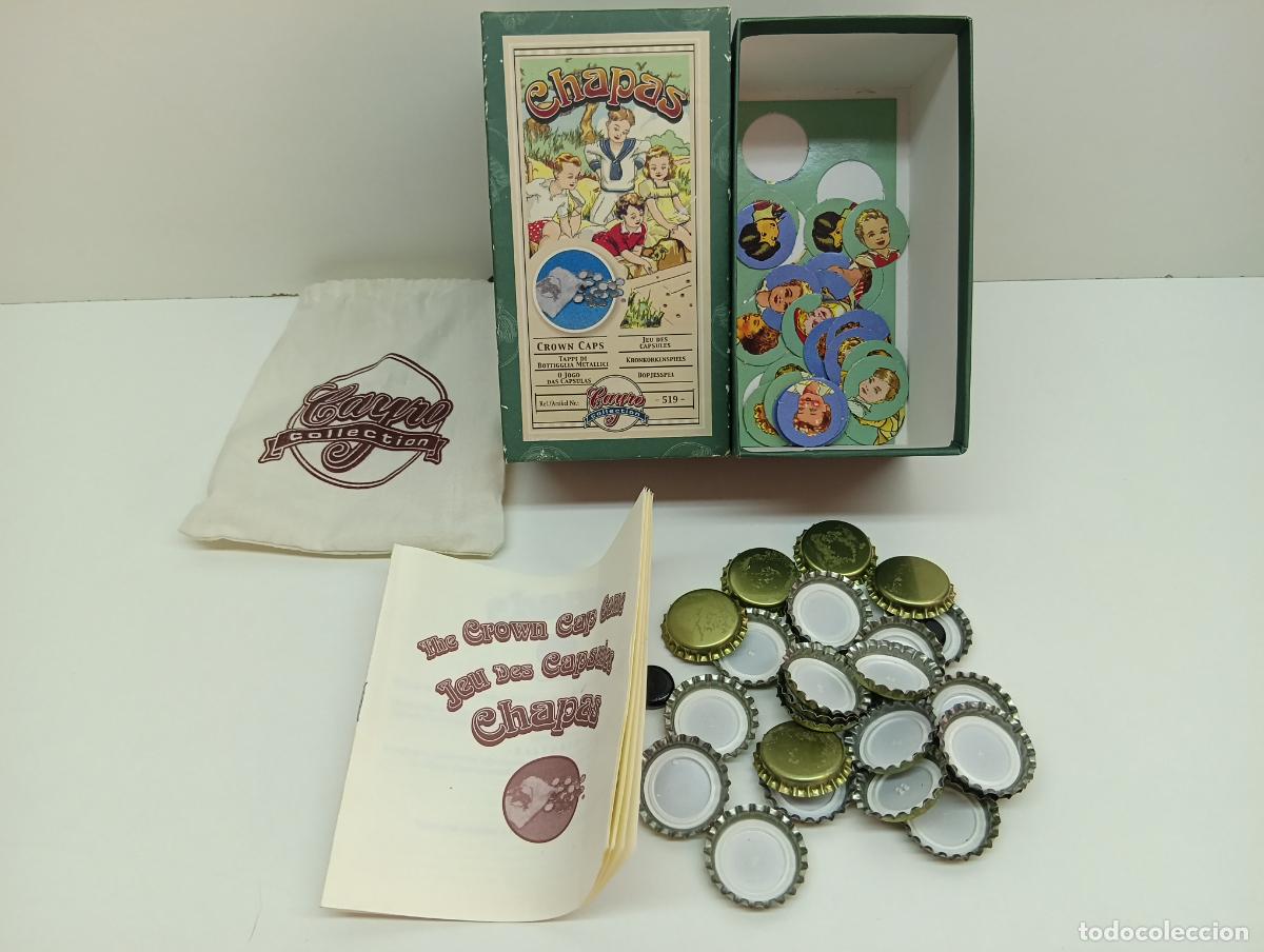 Juegos de mesa: &ldquo;Juego de Chapas Cayro Collection Completo - Estilo Vintage - Ref. 519