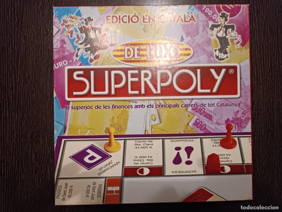 Juegos de mesa: Superpoly de Luxe Falomir en catal&agrave; &ndash; joc de taula complet