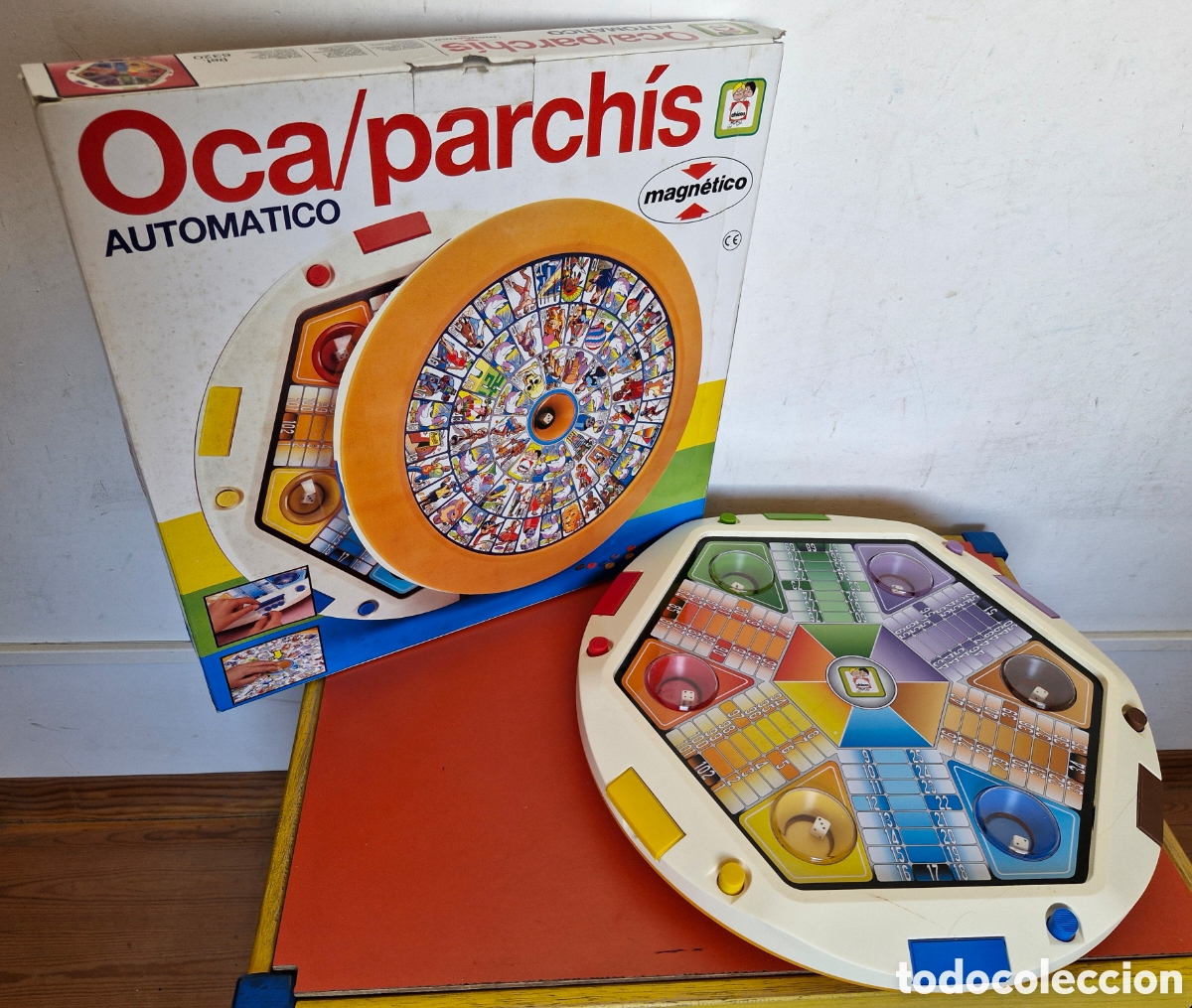 Juegos de mesa: PARCHIS - OCA 6 JUGADORES MAGN&Eacute;TICO Y AUTOM&Aacute;TICO.CHICOS 90'S.NUEVO EN CAJA.