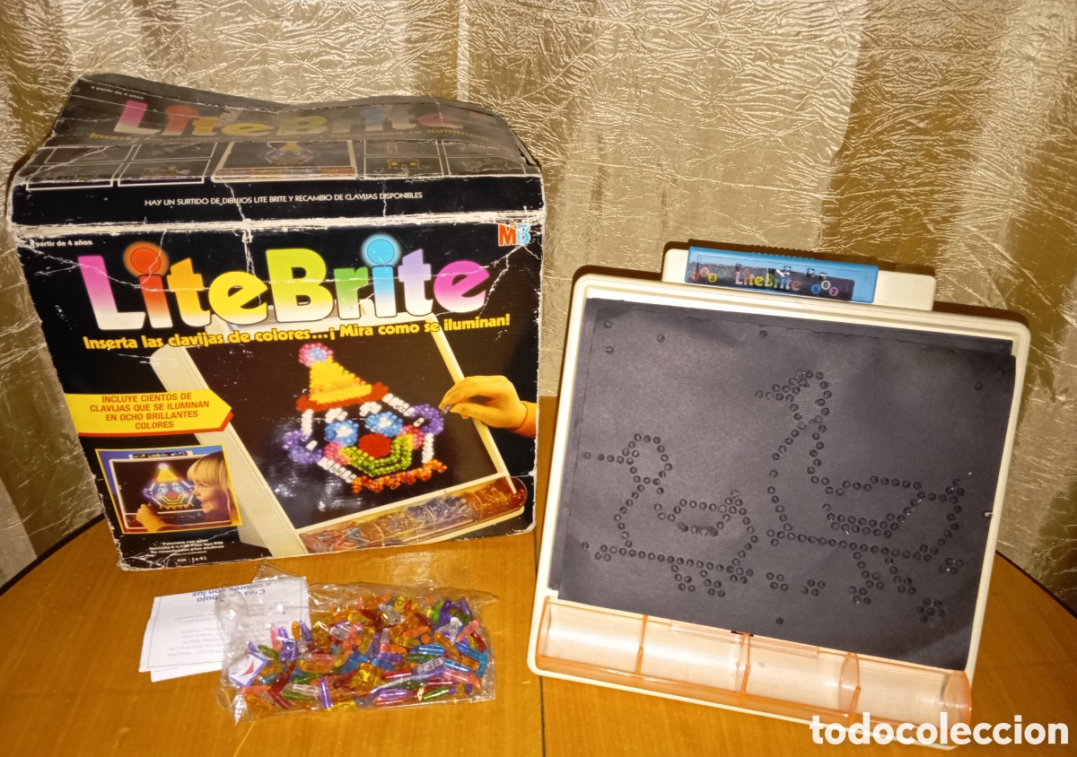Juegos de mesa: LiteBrite MB leer descripci&oacute;n - Foto 1