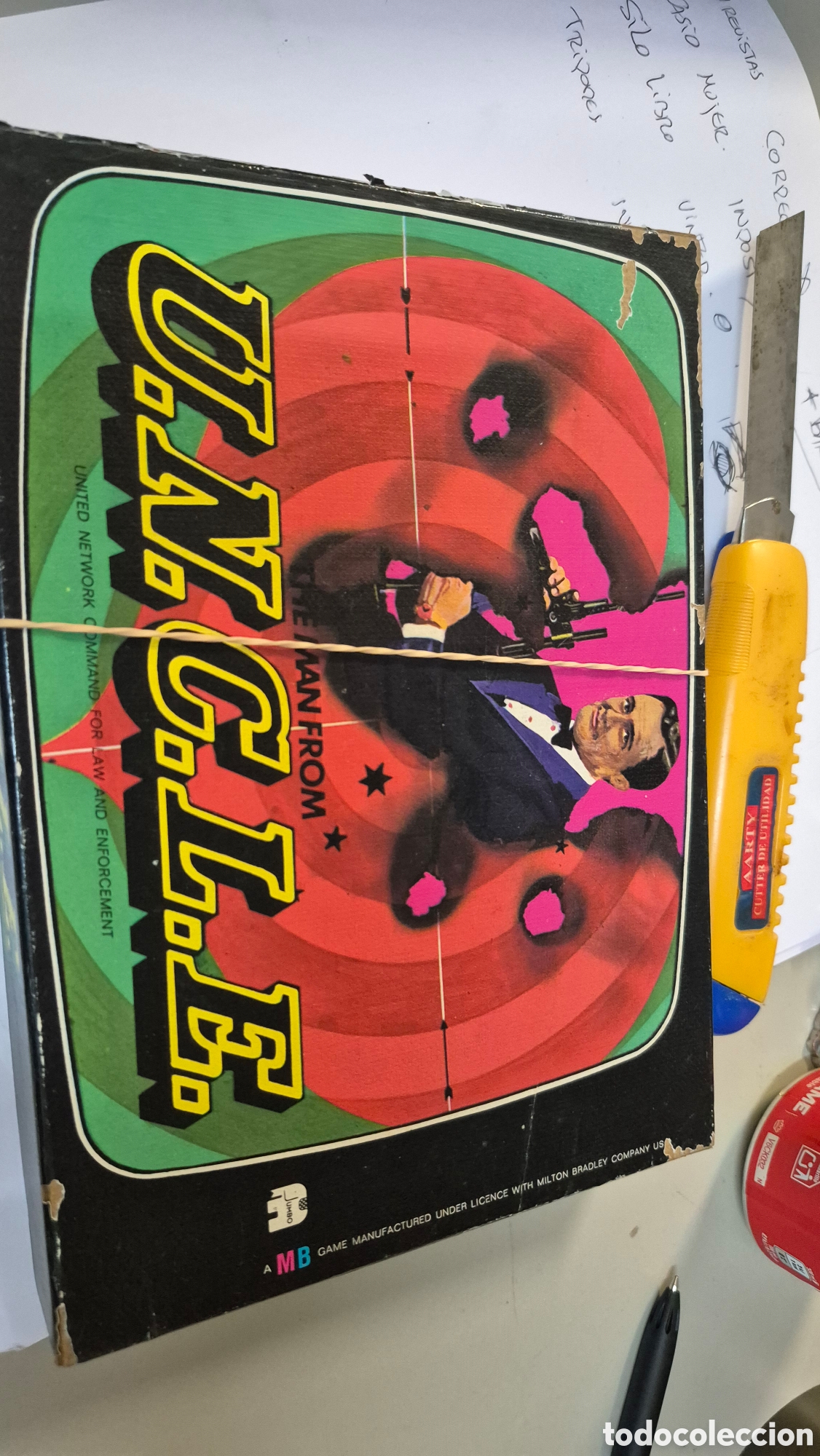 Juegos de mesa: Juego de mesa The Man from UNCLE