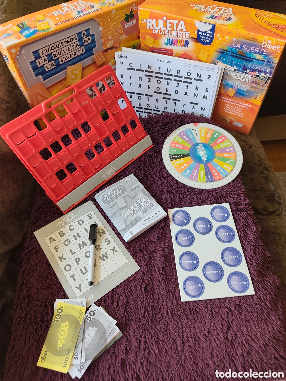 Juegos de mesa: Juego de mesa &rdquo;La ruleta de la suerte junior  - Foto 3