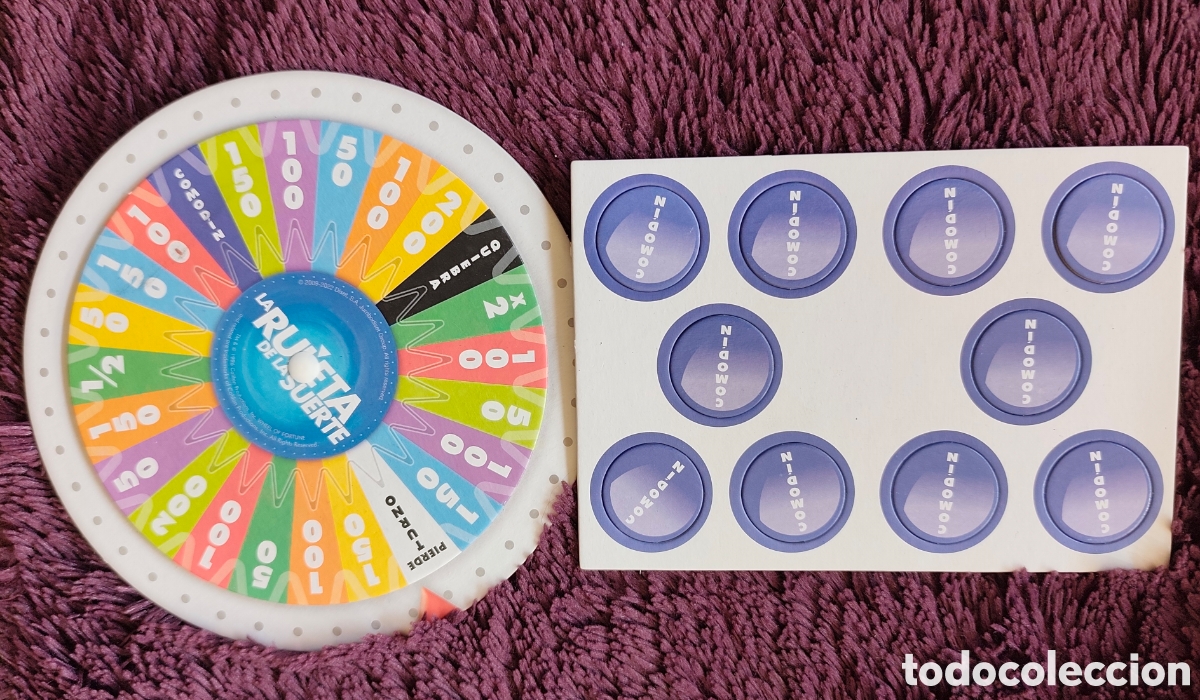 Juegos de mesa: Juego de mesa &rdquo;La ruleta de la suerte junior  - Foto 5