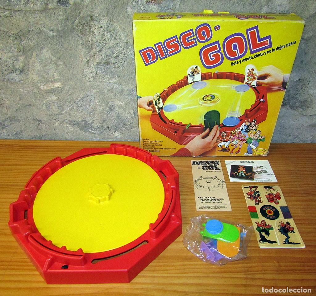 Juegos de mesa: DISCO GOL, DE MADEL - NUEVO, EN SU CAJA Y FUNCIONANDO - A&Ntilde;O 1981 - COMPLETO