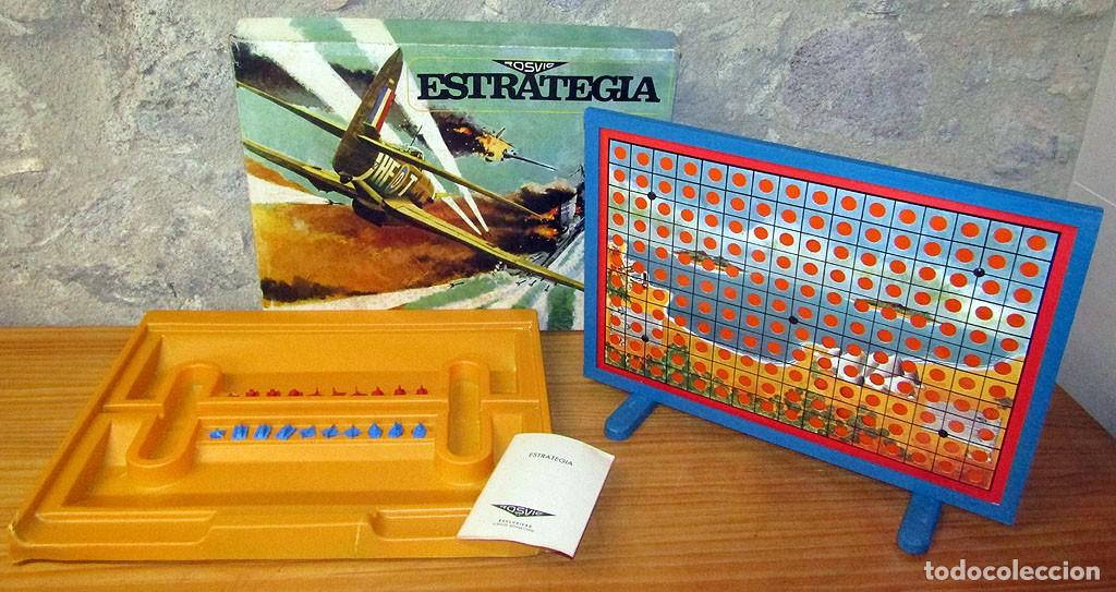 Juegos de mesa: ANTIGUO JUEGO ESTRATEGIA, DE ROSVIC - A&Ntilde;O 1968 - NUEVO Y COMPLETO - SIMILAR HUNDIR BARCOS