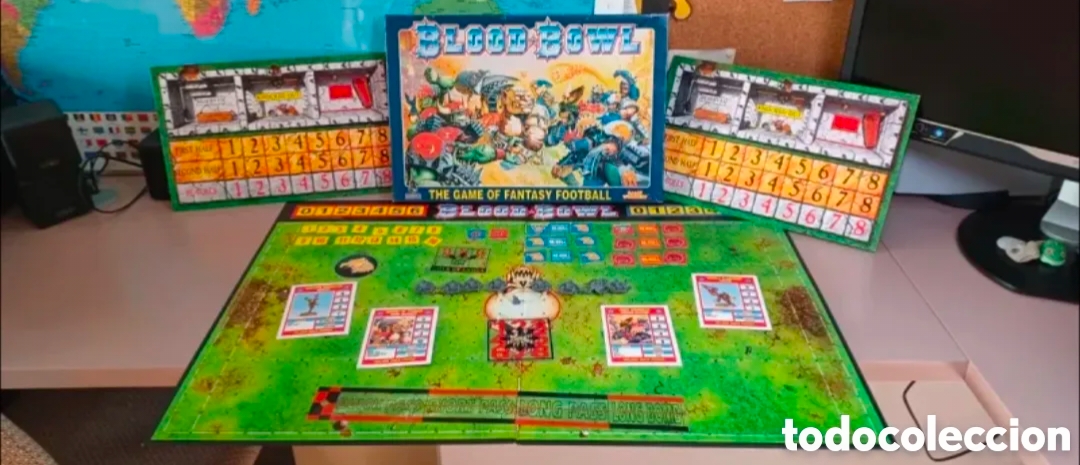 Juegos de mesa: Blood Bowl 3&deg; Edici&oacute;n+ Extras. Juego de Rol